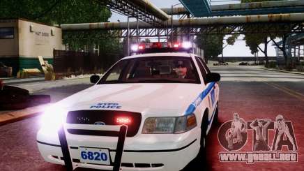 Ford Crown Victoria NYPD [ELS] para GTA 4