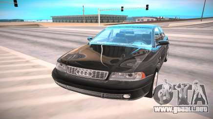 Audi A4 negro para GTA San Andreas