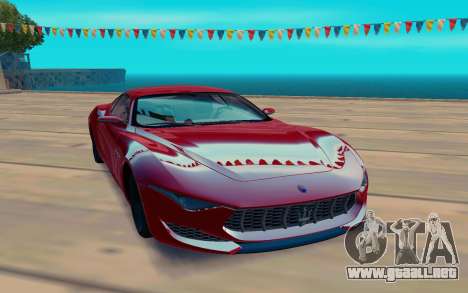 Maserati Alfieri Concept para GTA San Andreas