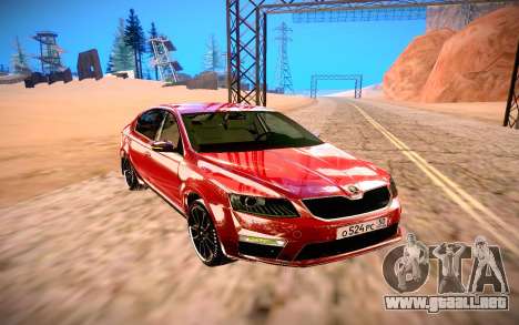 Skoda Octavia RS para GTA San Andreas