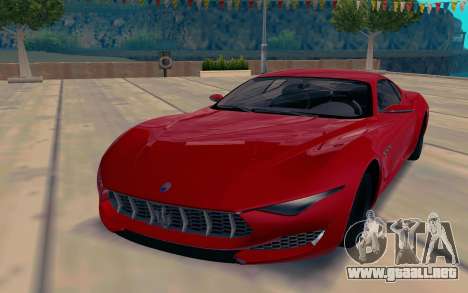 Maserati Alfieri Concept para GTA San Andreas