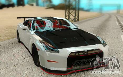 Nissan GTR Nismo para GTA San Andreas