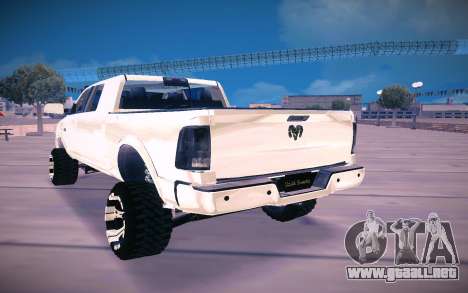 Dodge Ram 2500 2012 para GTA San Andreas