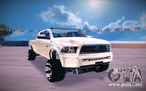 Dodge Ram 2500 2012 para GTA San Andreas