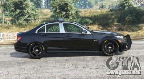 Mercedes-Benz C 63 AMG (W204) Police [replace]