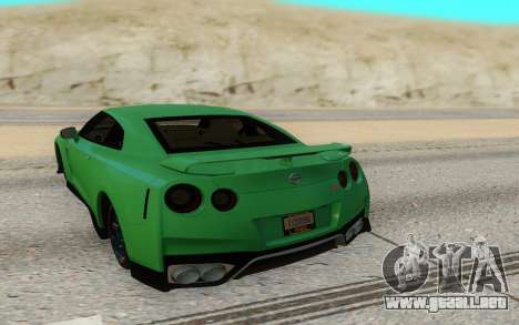 Nissan GTR R35 para GTA San Andreas