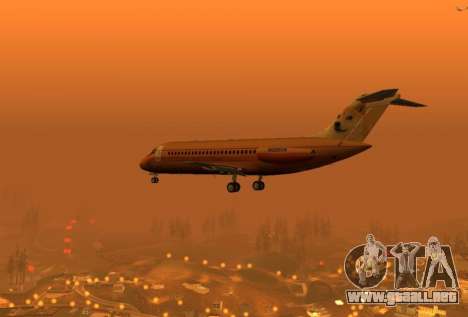 DC-9-10 (Dux) para GTA San Andreas