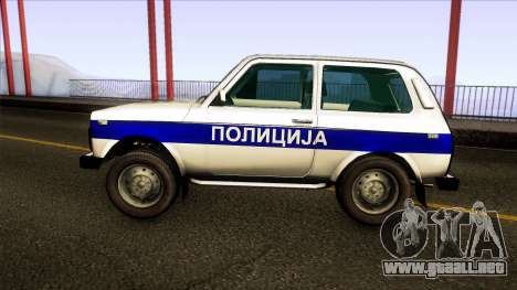 Lada Niva 4X4 Policija Republika Srpska para GTA San Andreas