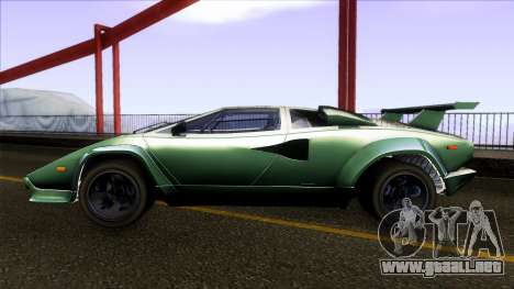 Lamborghini Countach Extra Wide Wheels para GTA San Andreas