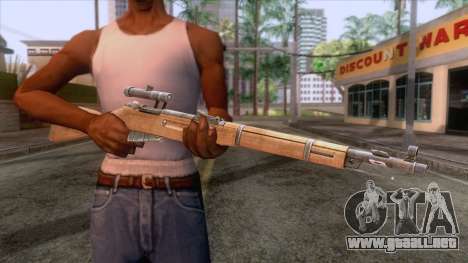 Mosin-Nagant M44 Sniper para GTA San Andreas