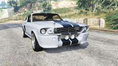 Ford Shelby Mustang GT500 Eleanor 1967 [replace] para GTA 5
