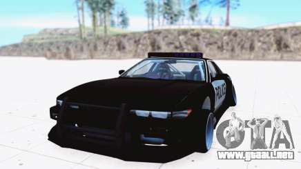 Nissan Silvia S13 negro para GTA San Andreas