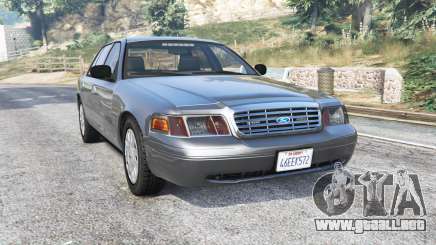 Ford Crown Victoria 2001 police [replace] para GTA 5