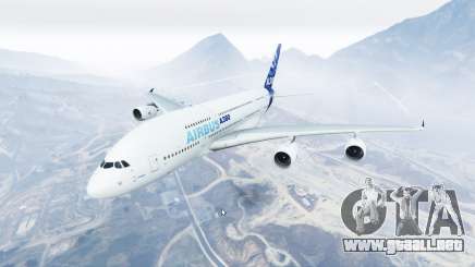 Airbus A380-800 v1.2 [replace] para GTA 5