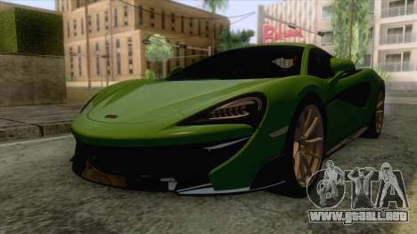 McLaren 570S para GTA San Andreas