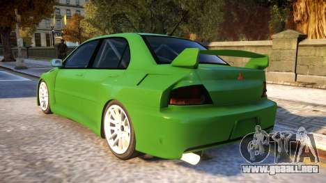 Mitsubishi Lancer Evolution VIII MR NFS Edition para GTA 4