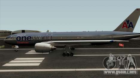 Boeing 777-200ER American Airlines - Oneworld para GTA San Andreas