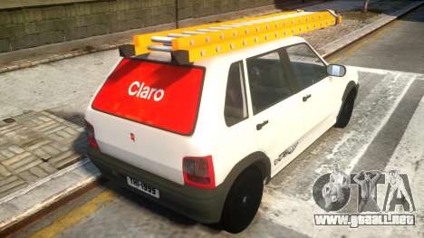 Fiat Uno Mille De Firma para GTA 4