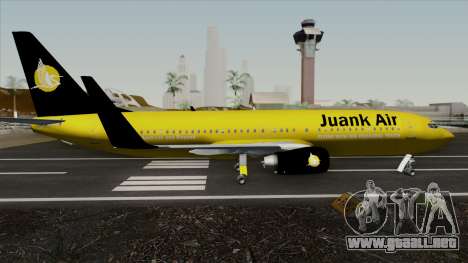 Boeing 737-800 Juank Air para GTA San Andreas