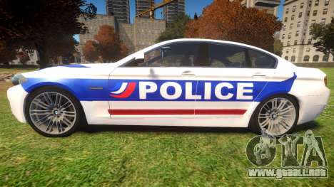 BMW Police Nationale para GTA 4