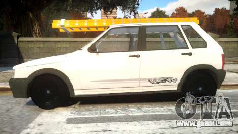 Fiat Uno Mille De Firma para GTA 4