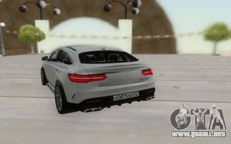 Mersedes-Benz GLE63 para GTA San Andreas