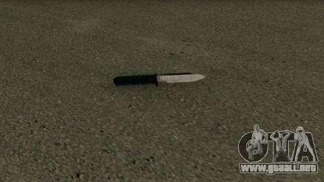 Knife Default HQ para GTA San Andreas