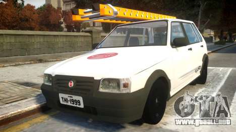 Fiat Uno Mille De Firma para GTA 4