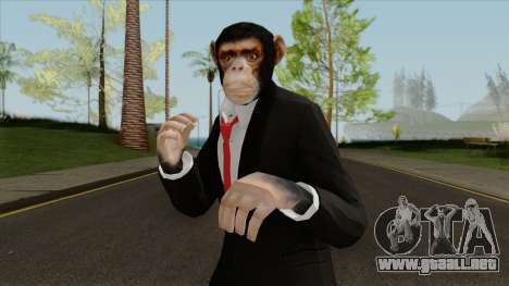 Business Monkey Mesh Mod From Grand Theft Auto V para GTA San Andreas