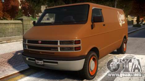 Bravado Youga Commercial Van para GTA 4