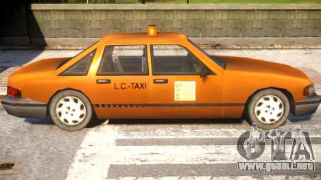 GTA III Taxi for IV v1.0 para GTA 4