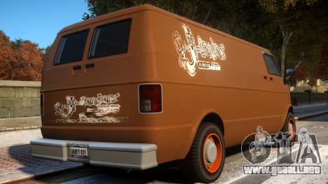 Bravado Youga Commercial Van para GTA 4