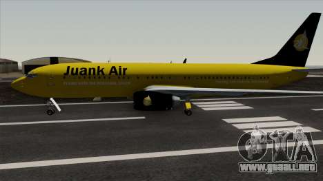Boeing 737-800 Juank Air para GTA San Andreas