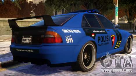 All New Karin Sultan Indonesia Police para GTA 4