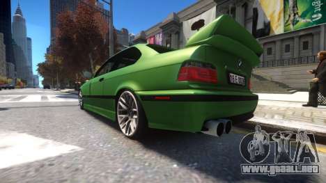 BMW E36 Street Tuning para GTA 4