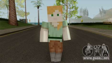 Alex x3 Minecraft para GTA San Andreas