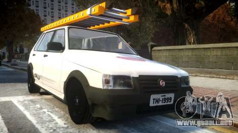 Fiat Uno Mille De Firma para GTA 4