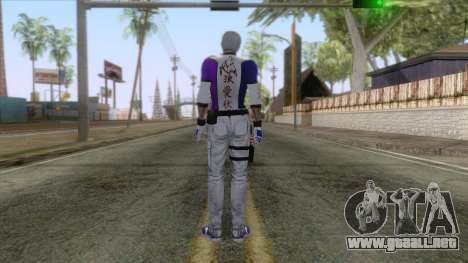 Masked Leon Skin v1 para GTA San Andreas