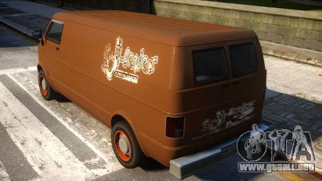 Bravado Youga Commercial Van para GTA 4