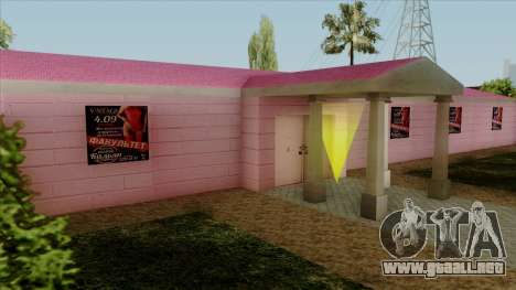 Nuevo club de striptease en el Hueso del Condado para GTA San Andreas