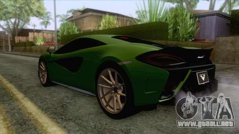 McLaren 570S para GTA San Andreas