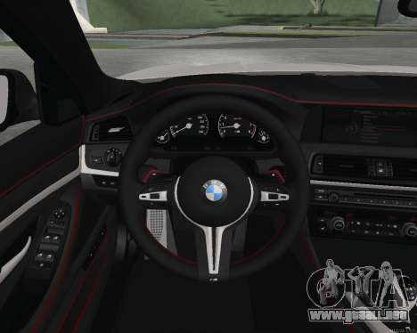 BMW M5 F10 para GTA San Andreas