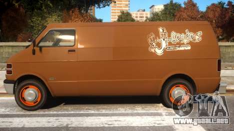 Bravado Youga Commercial Van para GTA 4