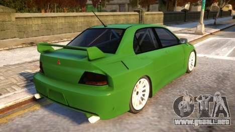 Mitsubishi Lancer Evolution VIII MR NFS Edition para GTA 4