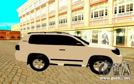 Toyota Land Cruiser 200 para GTA San Andreas