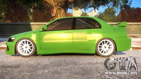 Mitsubishi Lancer Evolution VIII MR NFS Edition para GTA 4