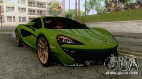 McLaren 570S para GTA San Andreas