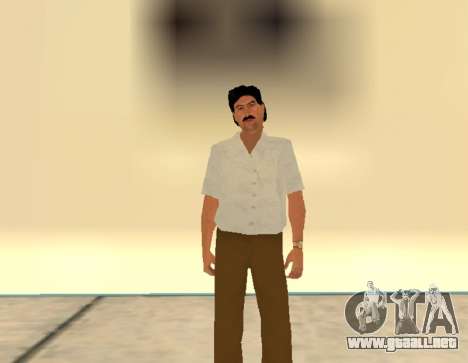 Pablo Emilio Escobar by MFR para GTA San Andreas