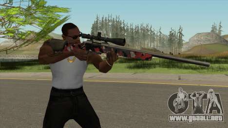 Nuevo rifle de francotirador para GTA San Andreas