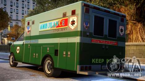 Ambulance Modification para GTA 4